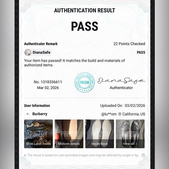 Burberry Arthur ‘Archive Beige Black’ Size 40EU/7MUS - Picture 10 of 10